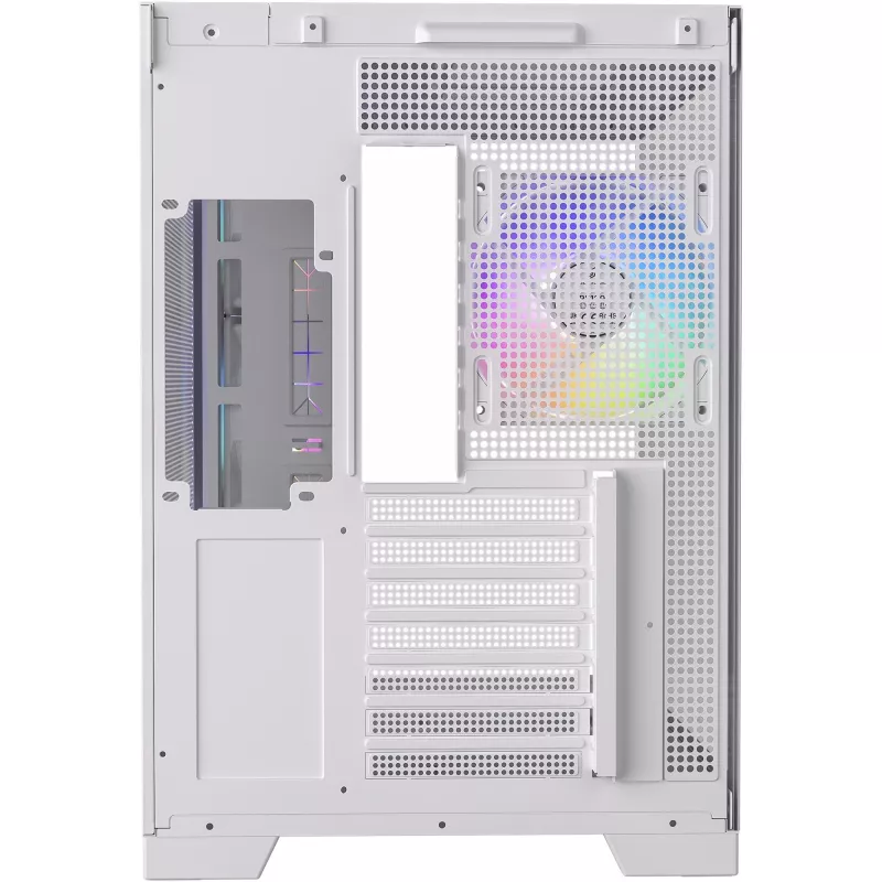 PC case Silentware View A-RGB White VIEWWHITE — mid-tower with A-RGB lighting, white finish