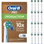 Oral-B Pro CrossAction replacement brush heads, 16 pcs