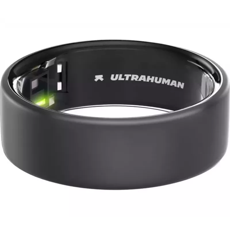 Ultrahuman | Ring Air | Matte Grey | Size 10 | Smart Ring