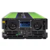 Qoltec Monolith Voltage Converter | Charging the battery | UPS | 2000W | 4000W |12V to 230V |Pure Sine | LCD black-green