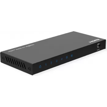 ROLINE HDMI Switch 4-way 4K60Hz HDCP2.3+ IR Fernbd. (14.01.3617)