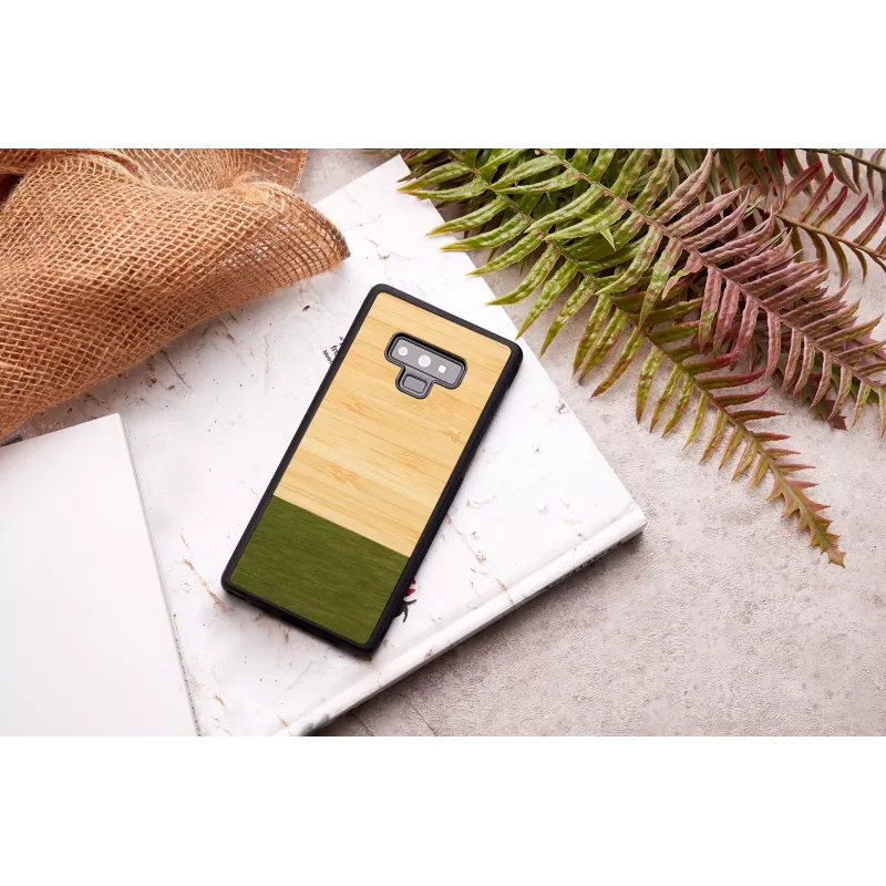 Smartphone case man and wood for Samsung Galaxy Note 9 — bamboo forest black