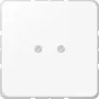Wall plate cover JUNG CD 561 B WW, white duroplast, single-gang, compatible with JUNG frames