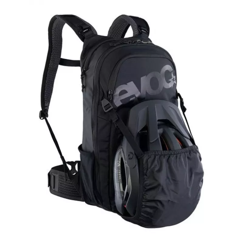 Cycling backpack EVOC Stage Black Nylon 12L 2L hydration