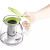 Infuser Glass Lamart LT7028 Green Transparent 13 cm Diameter 155 mm Height