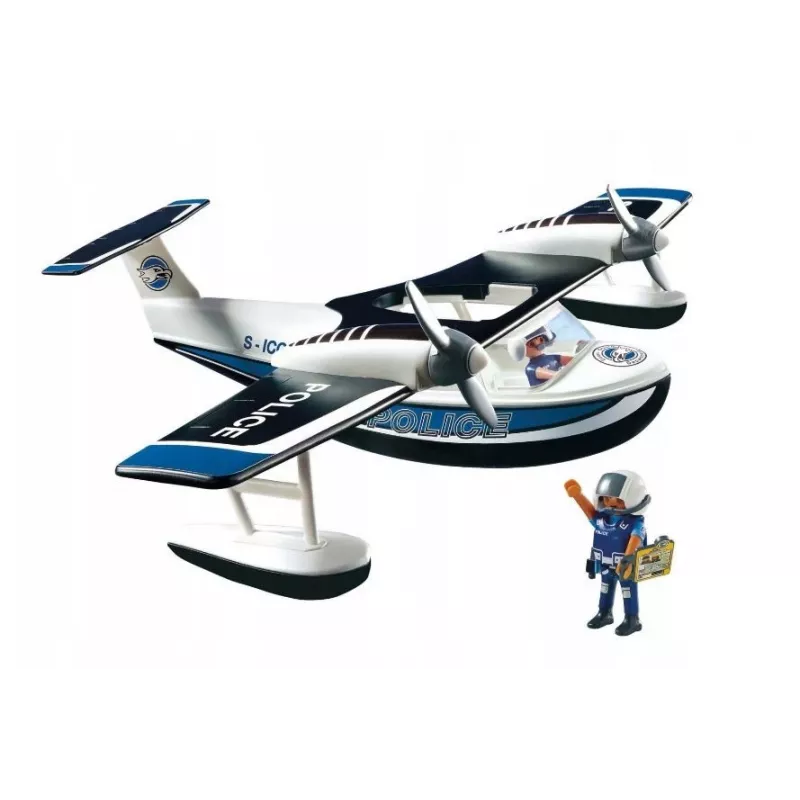 Figures set City Action 4445 Police Seaplane