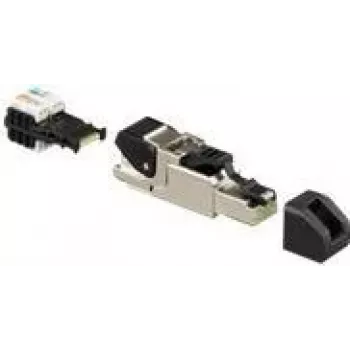 Wire connector RJ-45 Rutenbeck 13900321 Grey