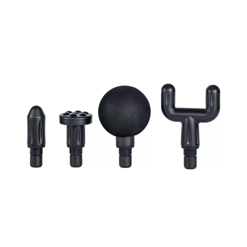 Extralink Mini Massage Gun Pink, 4 Attachments