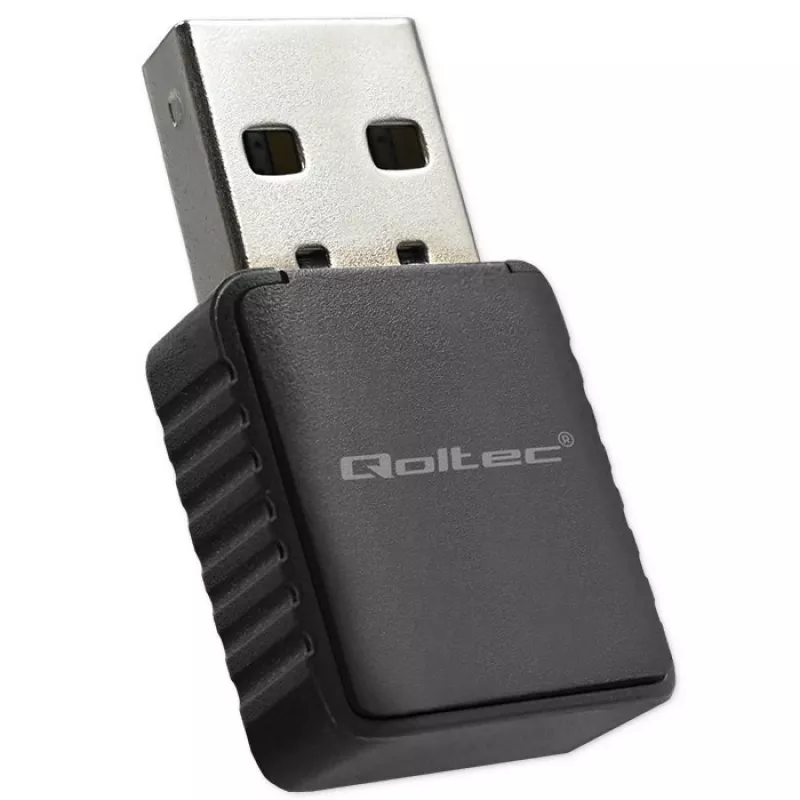 Wireless USB Adapter QOLTEC 56988 Dual Band 1300Mbps USB 3.0