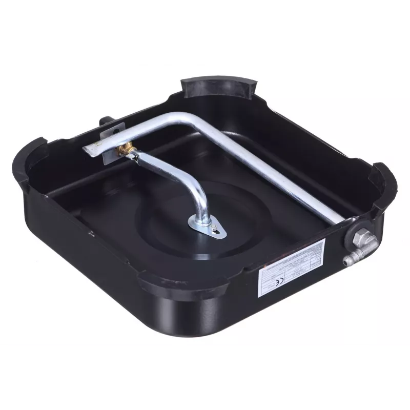 Gas Cooker BROCK GS 2001 BK, Single-burner, Manual Control