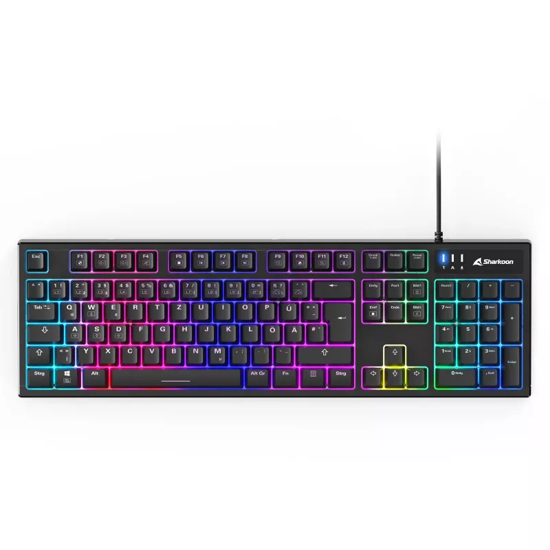 Gaming keyboard and mouse combo Sharkoon SKILLER SGB15 Combo DE with German layout