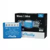Smart relay Shelly Qubino Wave 1 Mini wireless 110–240V, 8A AC / 5A DC, 868.4 MHz, indoor, blue