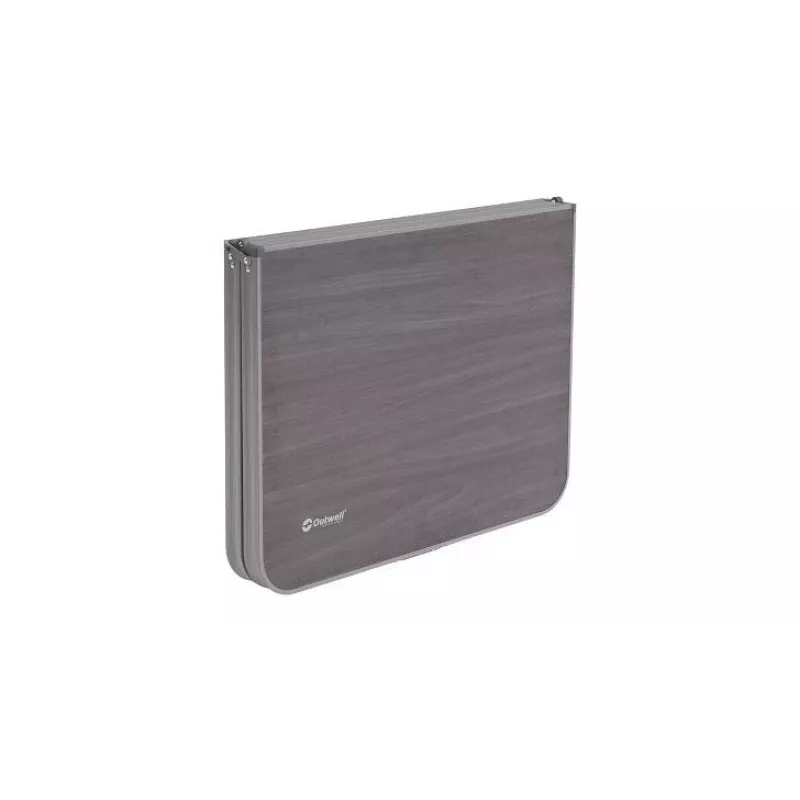 Outdoor table Outwell Coledale L — aluminium frame, resin top, 800×1200 mm, 8.4 kg, grey