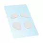 Mouse skates Endgame Gear XM1, 99.5% PTFE, white — single set