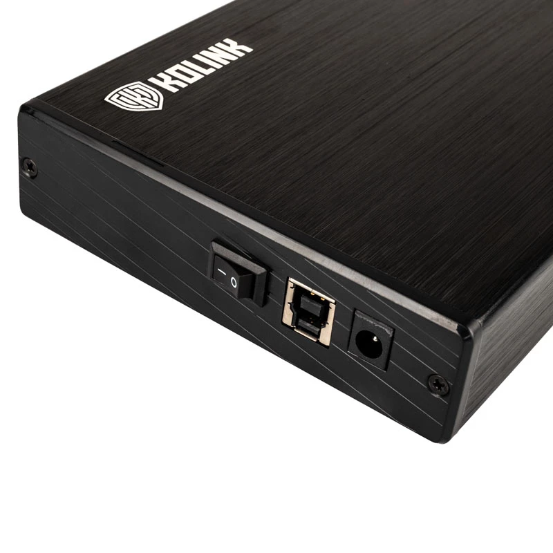 External 3.5 inch HDD Enclosure Kolink HDSU3U3 USB 3.0 — black