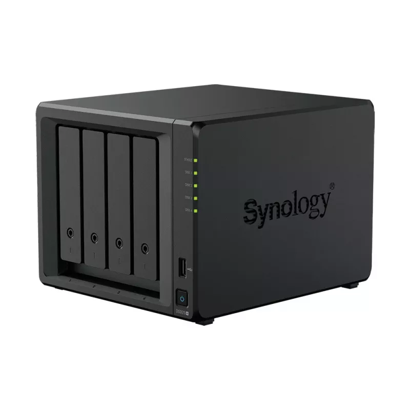Synology DiskStation DS925+ NAS/storage server Ryzen Embedded V1500B 4 GB DDR4 0 TB Black