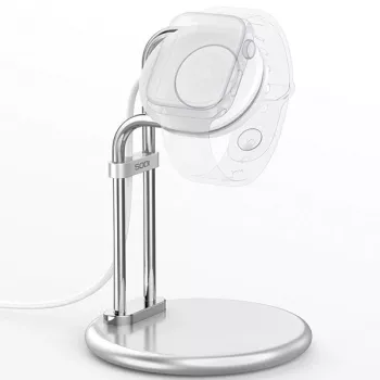 For Apple Watch stand SAW-300 induction silve
