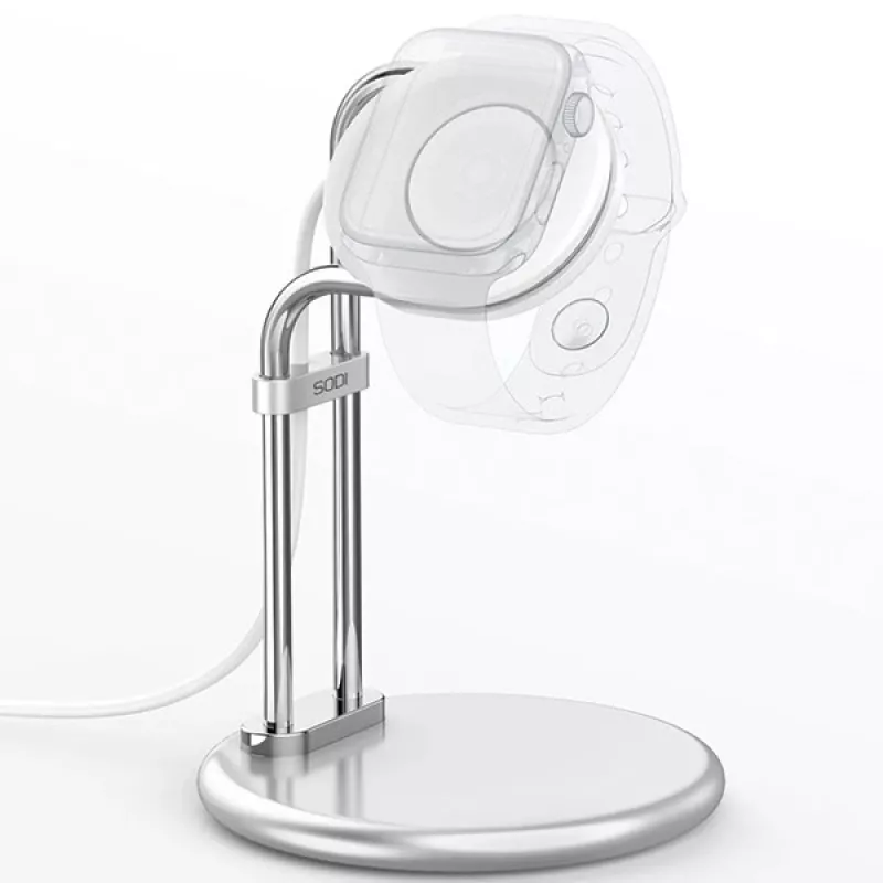 For Apple Watch stand SAW-300 induction silve
