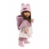 Doll Llorens Sara 35 cm — realistic vinyl head and soft fabric body