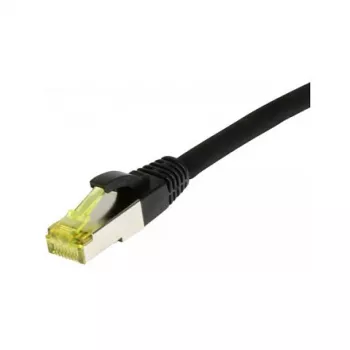 Patch Cable RJ45, CAT6A 500Mhz, 2m, black, S-STP(S/FTP), TPE/LSZH(Ultraflex), AWG26, with Cat.7 Raw Cable, Synergy 21 (S217619)