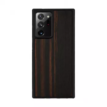 Protective phone case man and wood for Samsung Galaxy Note 20 Ultra — ebony black