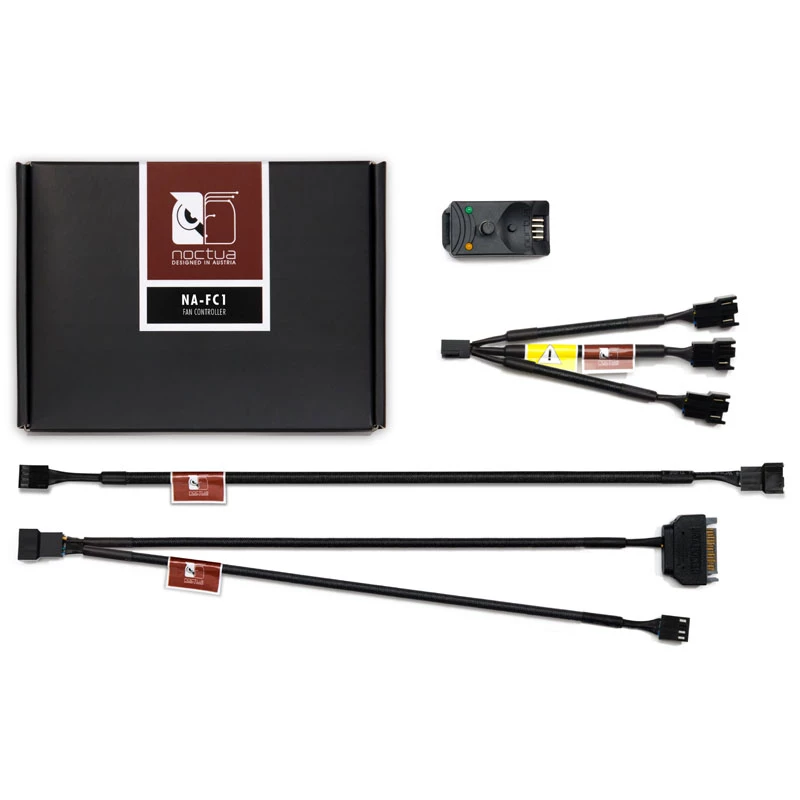 Fan Speed Controller Noctua NA-FC1 3 Channels Black