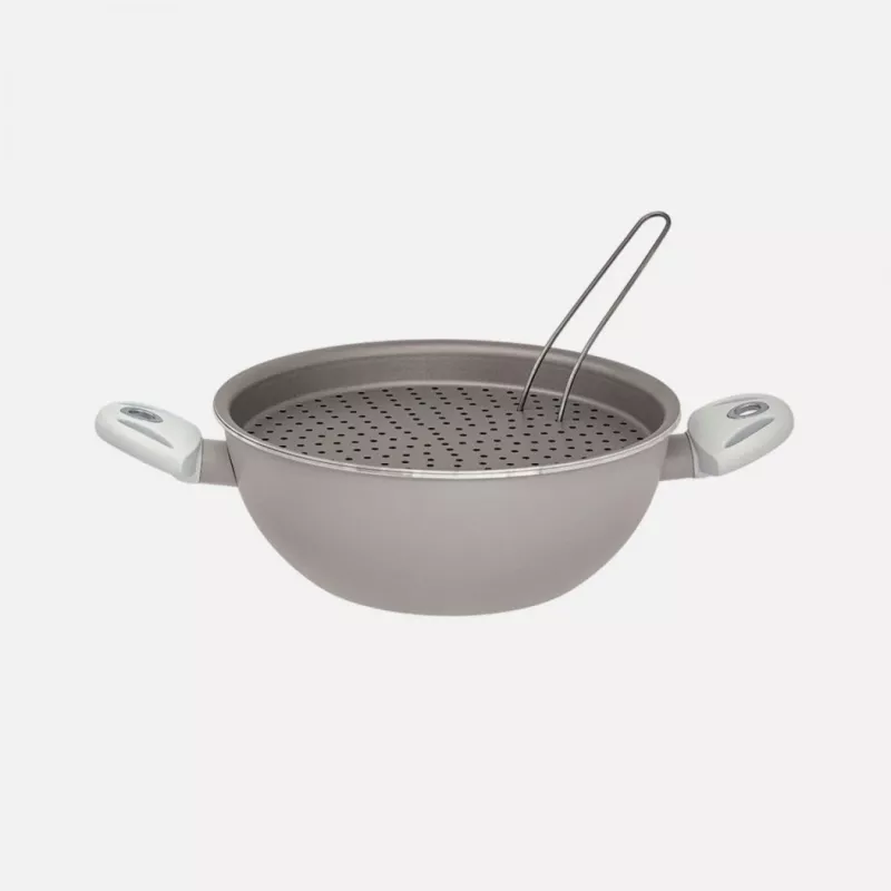 Cookware Pensofal White Diamond Vapsi 24 cm pot with two handles and lid