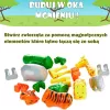Animal Popular Playthings Magnetic Mix or Match Animals Multicolour