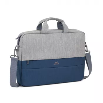Rivacase 7532 39.6 cm (15.6) Briefcase Blue, Grey
