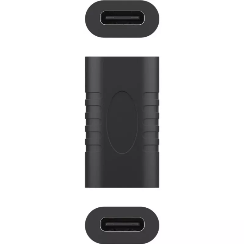 Cable gender changer Goobay 45401 USB-C Black