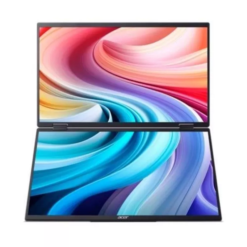 Portable monitor Acer PD163QT 15.6 inch FHD 1920x1080 IPS 8 ms USB-C Black VESA 75x75