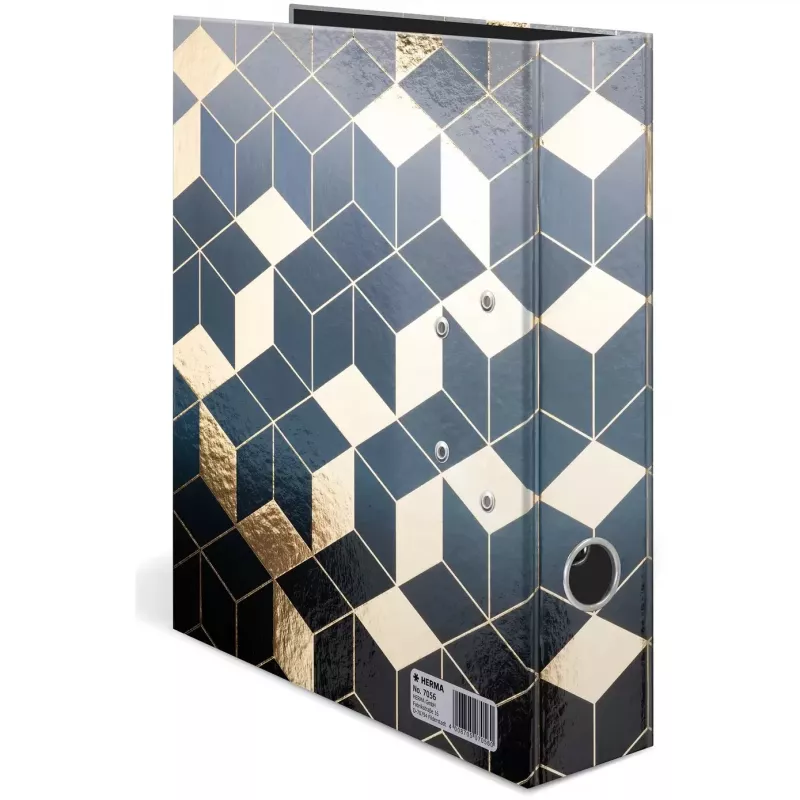 HERMA 7056 file binder A4 carton Blue - Gold (7056)
