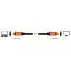 DeLOCK - HDMI-Cable - HDMI (M) to HDMI (M) - 50 cm - Triple Insulation - Black, Gold - 8K Support