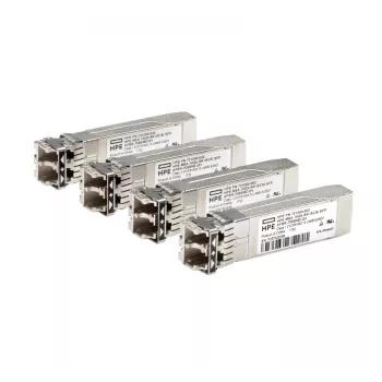 HP TRANSCEIVER MODULE 10GBITSFP+ 4 PACK