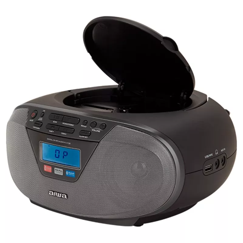 Audio Micro System Aiwa BBTU-400BK, CD/MP3/FM-PLL/BT Player (Black)