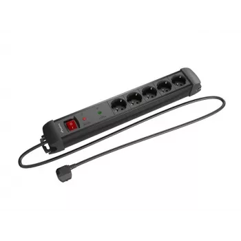 Lanberg SP1-05F-0300-BK Power Extension 3 M 5 AC Outlet(s) Indoor Blac