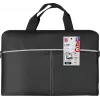 Laptop bag DEFENDER Lite 39.6 cm (15.6 inch) Black/Grey, polyester, zipper, handle, removable shoulder strap