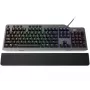 Mechanical gaming keyboard Lenovo Legion K500 — full-size 104-key USB, QWERTY US English, RGB backlight, grey/black