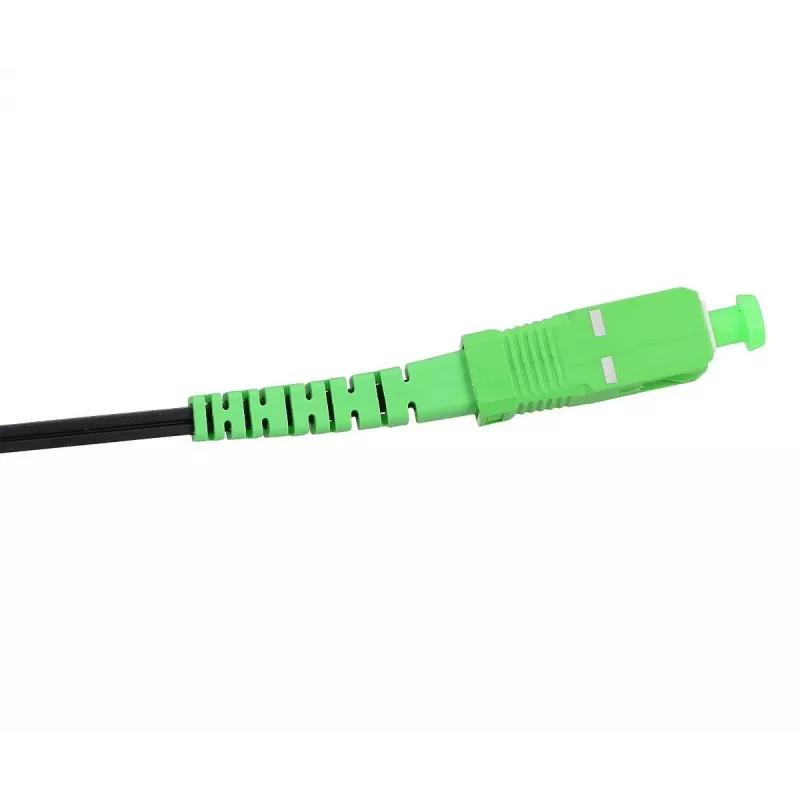 Fibre optic cable Extralink EX.19348 15 m SC–SC FTTH G.657.A2 Black/Green