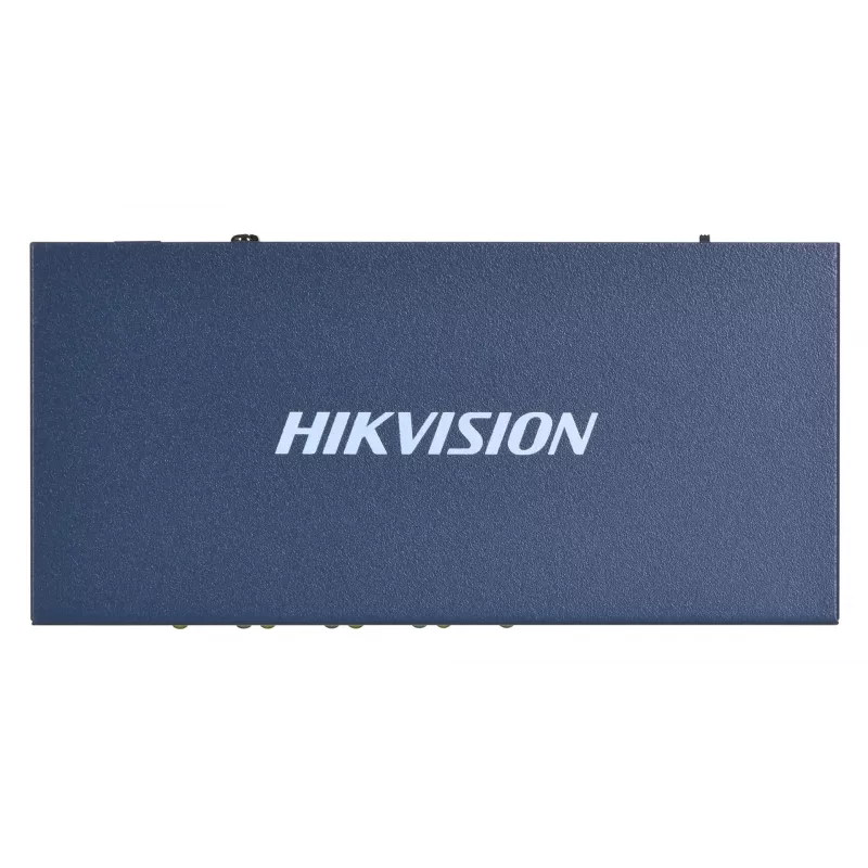 Hikvision DS-3E0106HP-E Network Links Unmanaged Fast Ethernet (10/100) PoE Support Blue