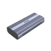 SSD enclosure Unitek SolidForce Reefer Grey — M.2 NVMe PCIe, USB‑C 10 Gbit/s, aluminium, 1 drive
