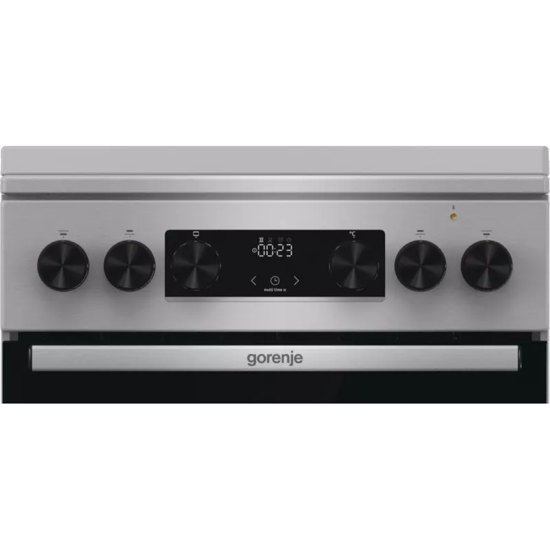Gorenje GKS5C71XF Freestanding cooker with oven Silver