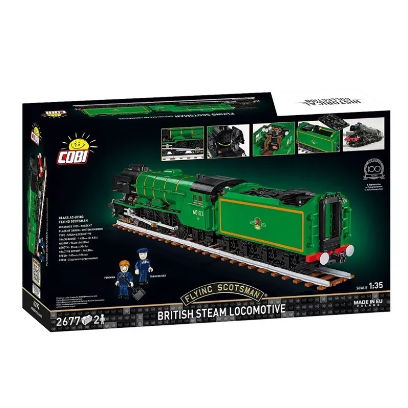 Cobi Building Blocks Train Flying Scotsman model COBI-6292 1:48 scale, construction set