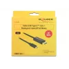 DeLOCK 85256 video cable adapter 2 m USB Type-C DisplayPort Black