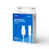 USB Type 3.1 C (M) – Jack 3.5mm (F) Audio adapter White SAVIO AK-52