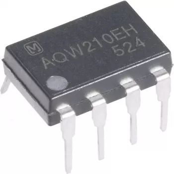Panasonic PhotoMOS-Relay AQW_EH-Series AQW212EH Pole 8 Pin 2 Normally Open Contact 60 V DC/AC 500 mA (AQW212EH)