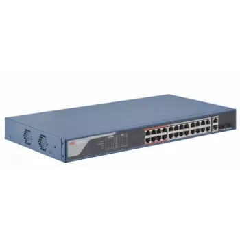 Network switch Hikvision DS-3E1326P-EI — 26 ports, 14.8 Gbps switching capacity