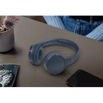 Muse M-272 BTB headphones/headset Wireless headband Music USB Type-C Bluetooth Blue