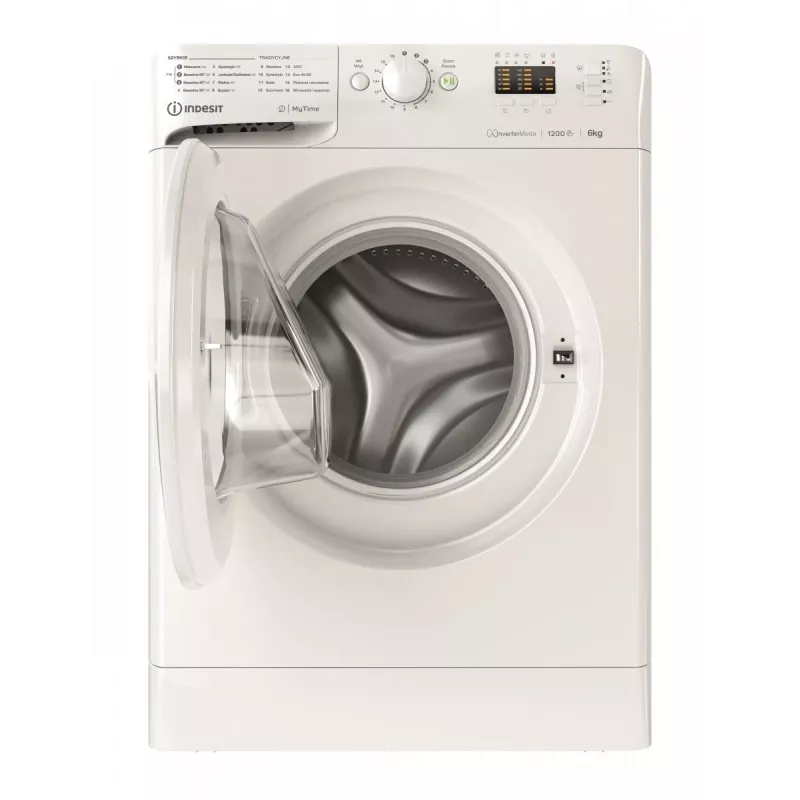 Washing Machine Indesit Mtwsa 61294 W Pl 1200 Obr/min 6 Kg