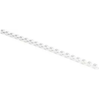 Fellowes - 6 mm - 21 rings - A4 (210 x 297 mm) - 20 Sheets - White - 100 pc(s). Plastic Binding Comb - for Fellowes Galaxy 500, Orion 500, Pulsar+ 300, Quasar+ 500, Star 150,